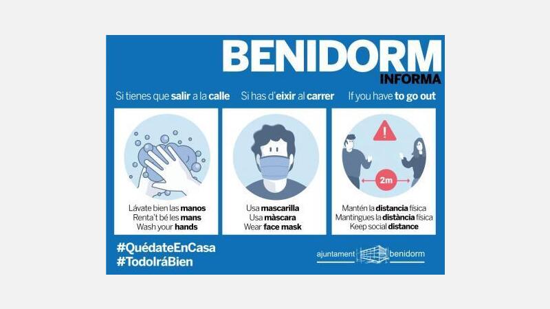 Benidorm inicia este jueves el reparto gradual de mascarillas entre la población escolar