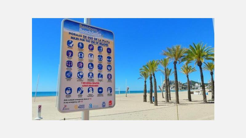 Benidorm abre el lunes sus playas con un Plan que garantiza la seguridad y el disfrute y acceso de todos los usuarios