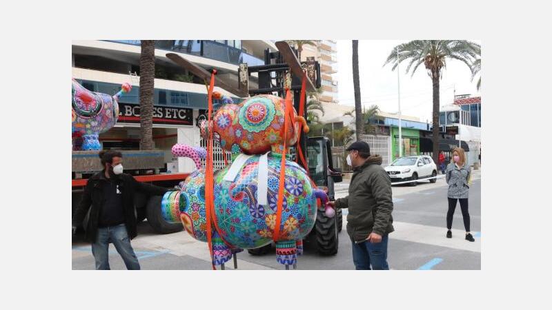 Benidorm convoca un concurso de fotografía en torno a la exposición ‘Galaxia’ del artista Hung-Yi