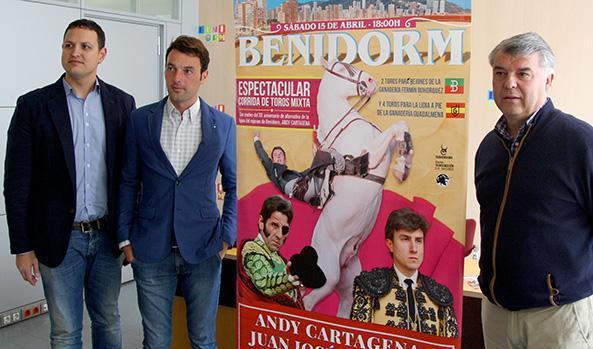 El rejoneador Andy Cartagena celebrará los 20 años de su alternativa con 6 toros en Benidorm El rejoneador Andy Cartagena celebrará los 20 años de su alternativa con 6 toros en Benidorm