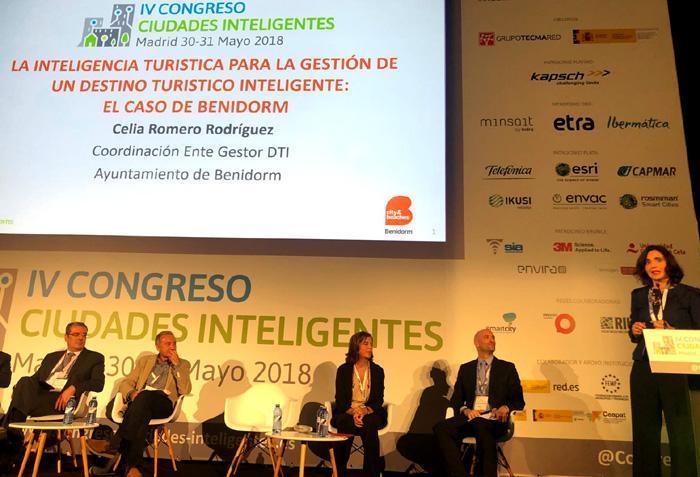 Benidorm expone su tránsito hacia el DTI en el IV Congreso de Ciudades Inteligentes