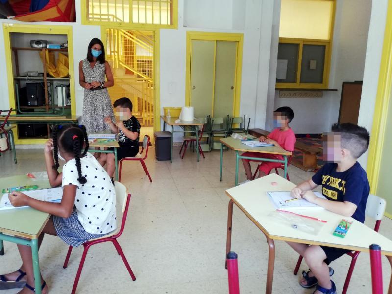 70 menores de Primaria inician hoy el Programa de Apoyo Educativo de Verano (PAEV)