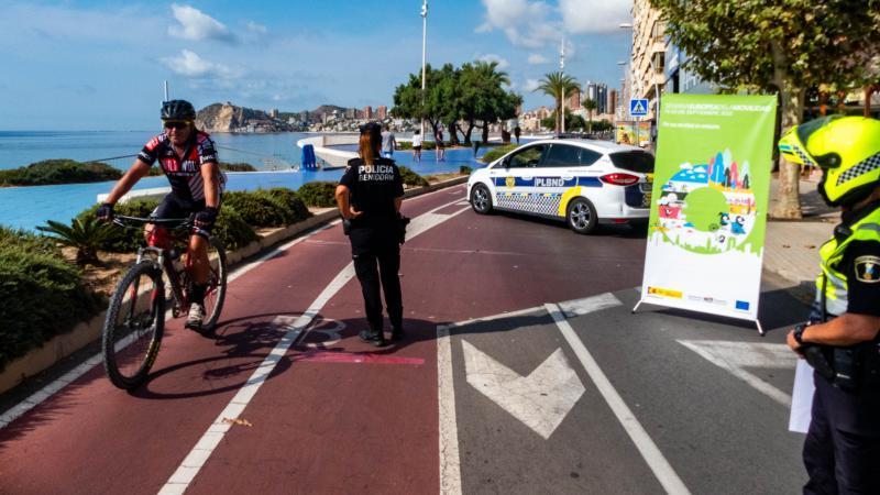 Con el ‘Día sin coches’ Benidorm despide la Semana Europea de la Movilidad