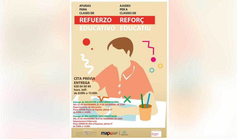 Educación amplia el plazo para solicitar las ayudas a las clases de refuerzo en Primaria y Secundaria Educación amplia el plazo para solicitar las ayudas a las clases de refuerzo en Primaria y Secundaria