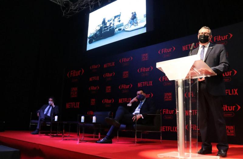 Presentación de la serie Paraíso en Fitur Screen Presentación de la serie Paraíso en Fitur Screen