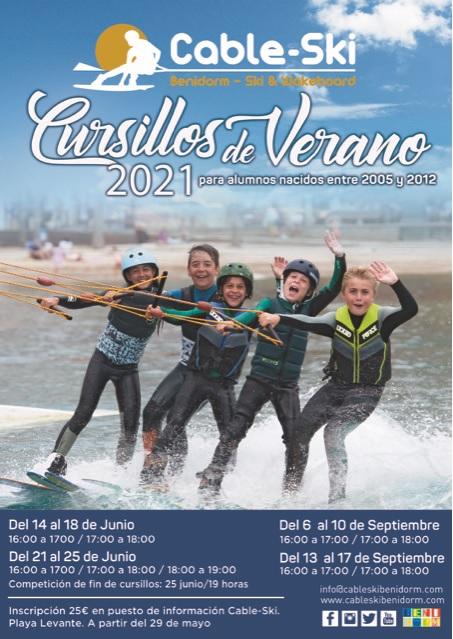 Cursillo Verano Cable Ski