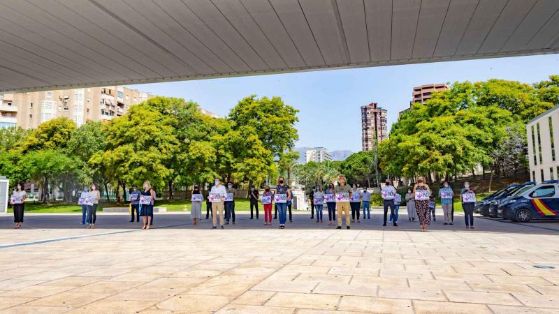 Benidorm y toda España plantan cara a la violencia machista