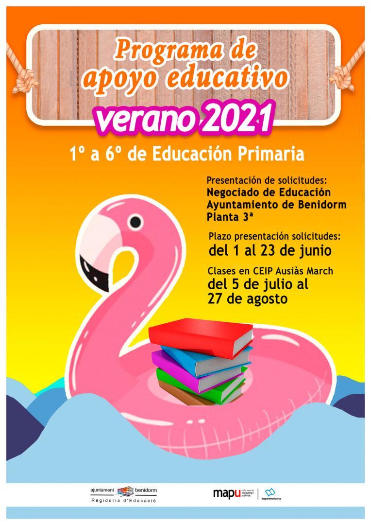 Apoyo educativo Cartel convocatoria