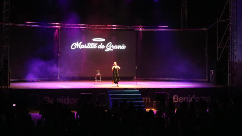 Martita de Graná actúa en Benidorm Martita de Graná actúa en Benidorm