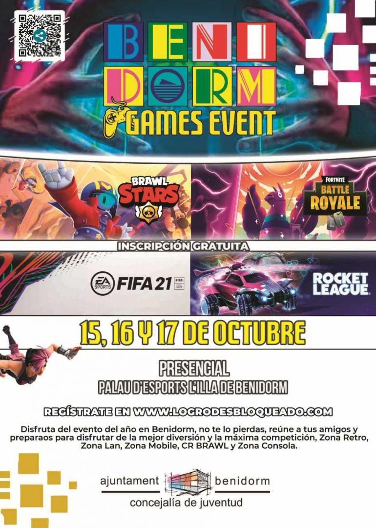 Cartel anunciador Benidorm Games Event