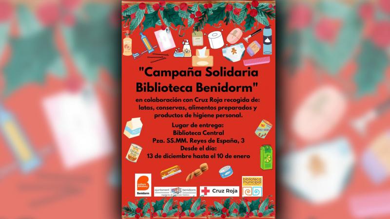 Campaña Solidaria Biblioteca Benidorm