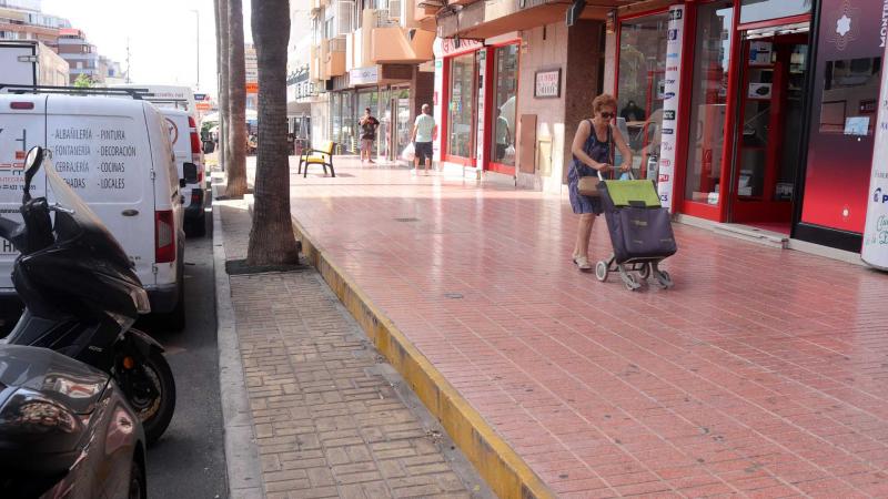 Benidorm inicia la licitación de la mejora de la movilidad y accesibilidad en la avenida Beniardá Avenida de Beniardá.