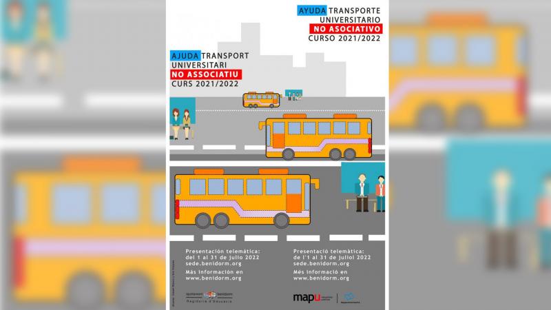 Educación convoca las ayudas al transporte universitario no asociado. Ayudas Transporte universitario.