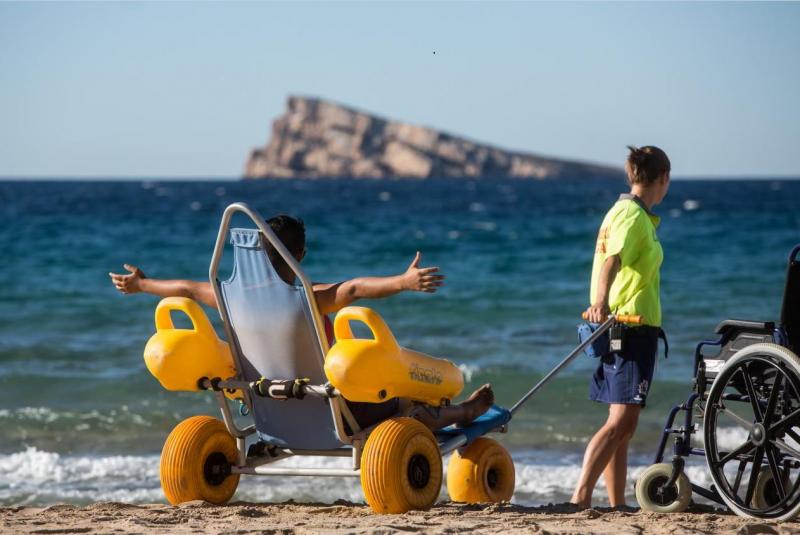 Playas accesibles Benidorm