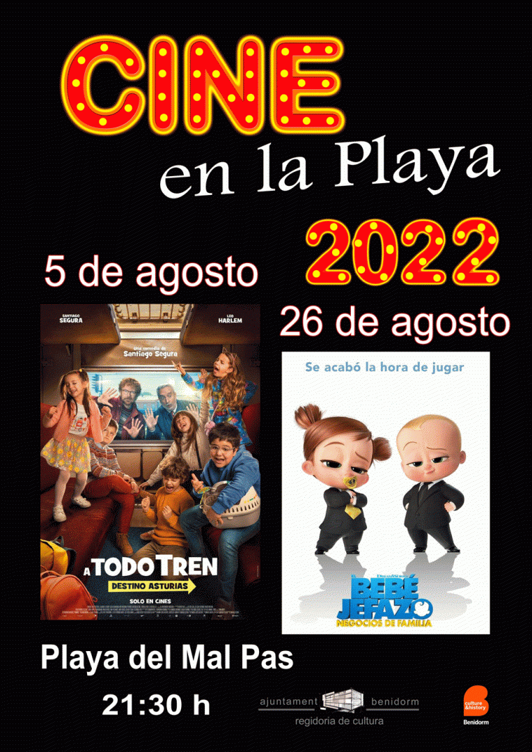 CINE EN LA PLAYA 2022