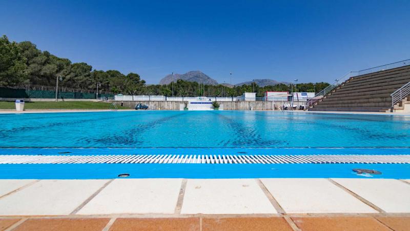 Mañana, a partir de las 14.00 horas, reabre la piscina de la Ciudad Deportiva ‘Guillermo Amor’. Piscina Ciudad Deportiva.