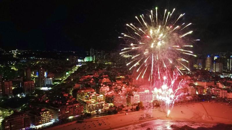 Castillo de fuegos artificiales FMP 2022