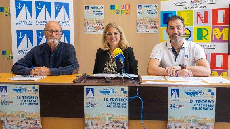 Benidorm acogerá este domingo la VI Regata de la liga Suma, IX Trofeo ‘Mare de Déu del Sofratge’. Benidorm acogerá este domingo la VI Regata de la liga Suma, IX Trofeo ‘Mare de Déu del Sofratge’.