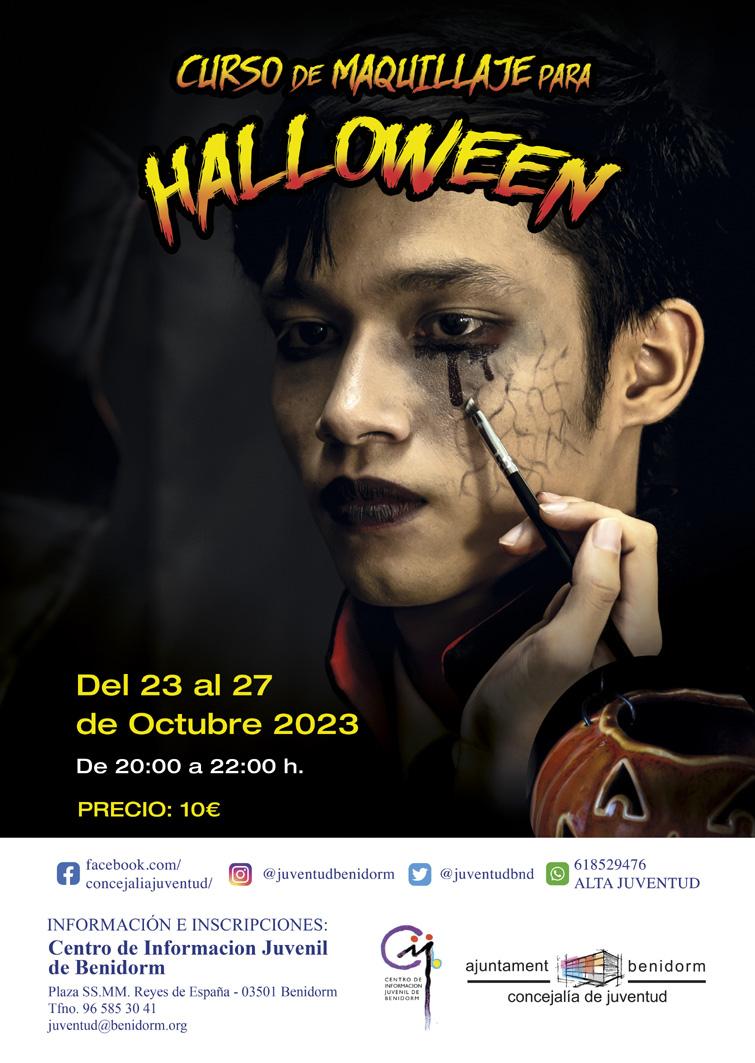 Curso de Maquillaje para Halloween