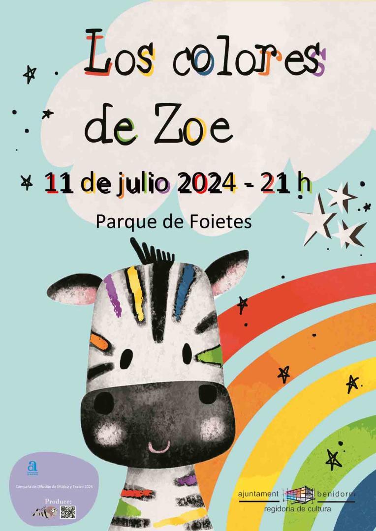 Teatro "Los colores de Zoe" de àmpol teatre.