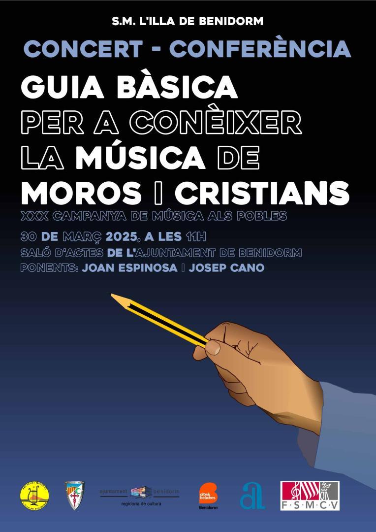 Concierto-Conferencia "Guia bàsica per a conèixer la música de moros i cristians".