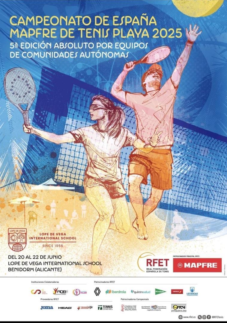 CAMPEONATO DE ESPAÑA TENIS PLAYA POR COMUNIDADES AUTÓNOMAS
