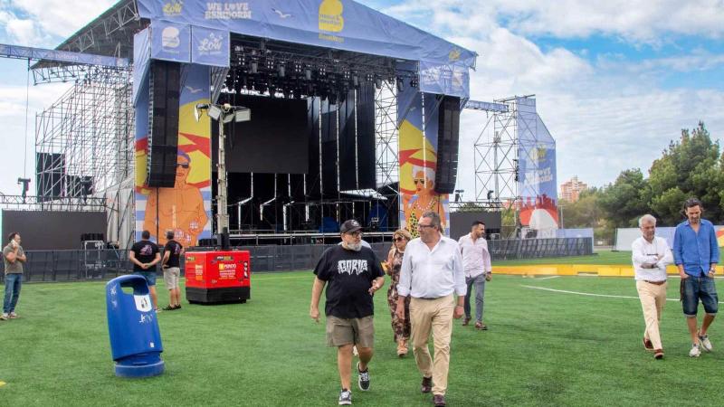 Visita recinto Low Festival