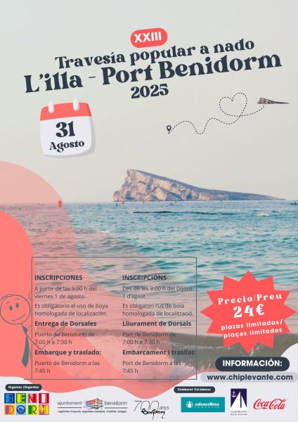 TRAVESIA A NADO L'ILLA-PORT DE BENIDORM