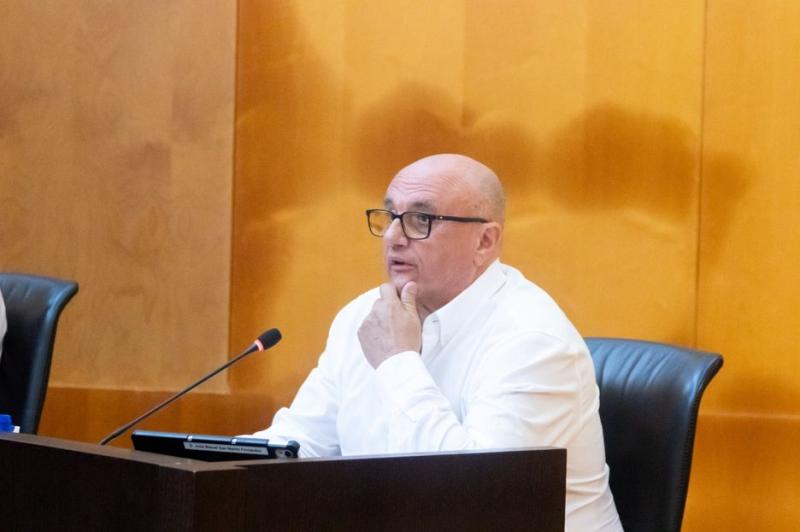 Benidorm, el laboratorio del PP para imponer la Agenda 2030 en España El portavoz de VOX en Benidorm Miguel San Martín.