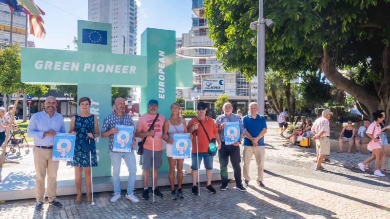 Benidorm adapta el paso semafórico de Ruzafa a las personas invidentes