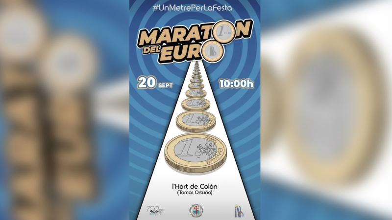 La Comissió de Festes Majors Patronals celebra este sábado su tradicional ‘Maratón del Euro’