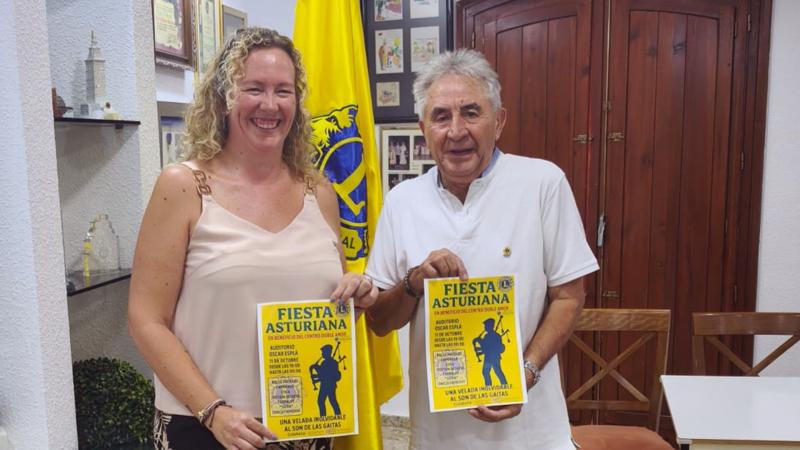 El Club de Leones organiza una Fiesta Asturiana el 11 de octubre a beneficio del Doble Amor