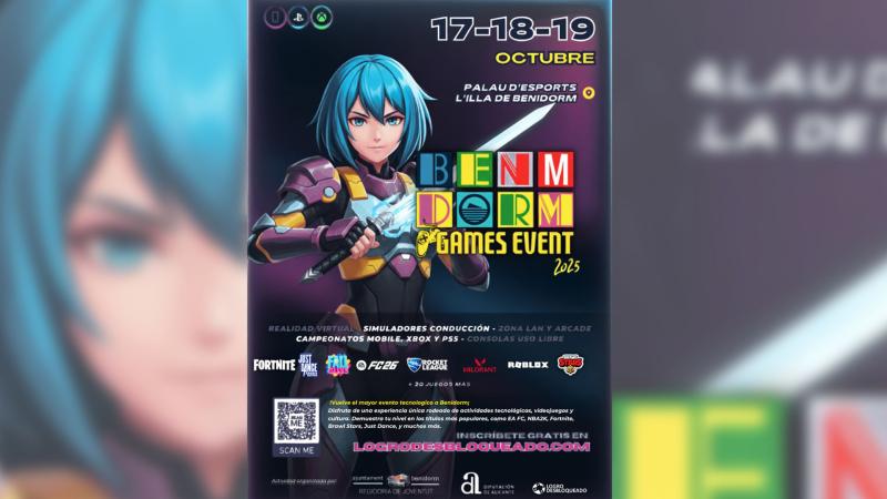 Juventud ultima una nueva edición de ‘Benidorm Games Event’, con zonas de videojuegos, charlas y acampada