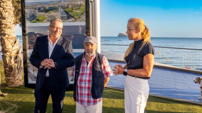 «Benidorm, tierra de luz»: la mirada única de José Palanca ilumina los Espais d’Art Urbà
