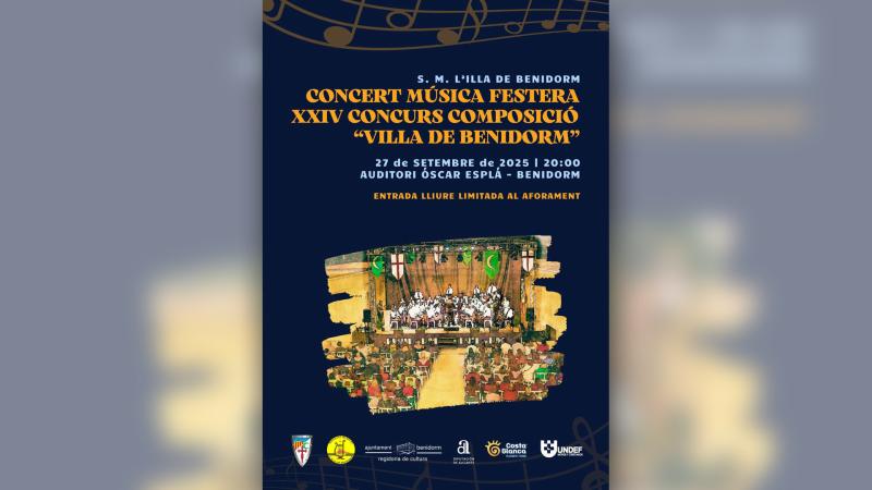 El Óscar Esplá acoge este sábado un concierto de música festera y la exaltación de cargos de los Moros y Cristianos