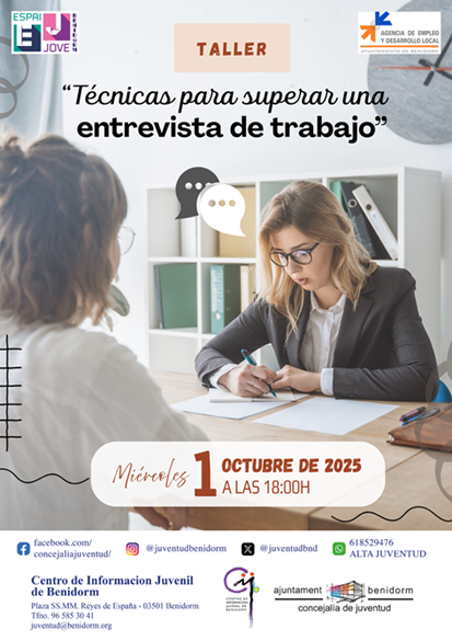 Taller Técnicas para superar una Entrevista de Trabajo