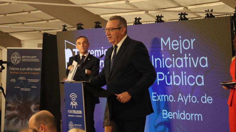 Premio para el proyecto Teleasistencia Benidorm. Internet de las Personas