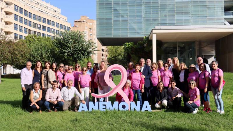Benidorm se une un año más a Anémona para apoyar su lucha contra el cáncer de mama Benidorm se une un año más a Anémona para apoyar su lucha contra el cáncer de mama