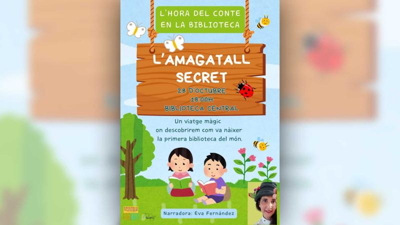 La Biblioteca acoge el martes el cuentacuentos ‘L’hora del conte’  La Biblioteca acoge el martes el cuentacuentos ‘L’hora del conte’