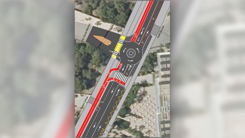 Benidorm crea una nueva rotonda en Severo Ochoa para mejorar la seguridad vial y la fluidez del tráfico Benidorm crea una nueva rotonda en Severo Ochoa para mejorar la seguridad vial y la fluidez del tráfico