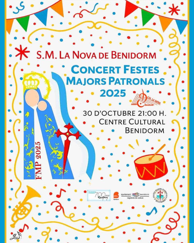 CONCERT FESTES MAJORS PATRONALS 2025 S.M LA NOVA