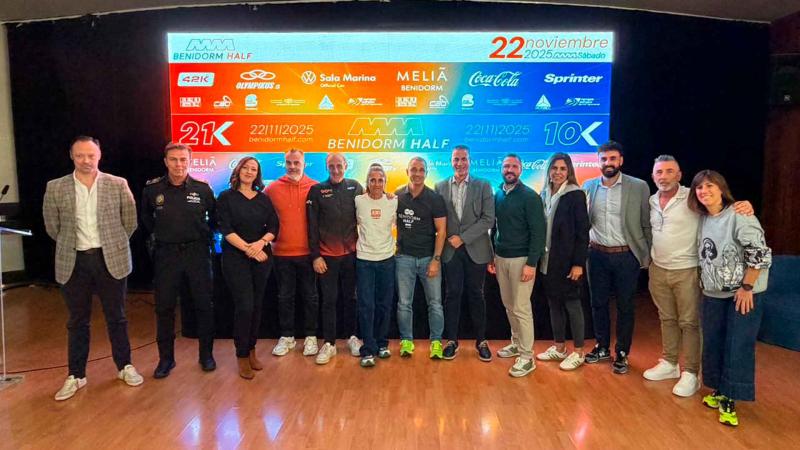 La Benidorm Half 2025 bate todos los récords con 9.132 inscritos para correr este sábado las carreras de 10 y 21K