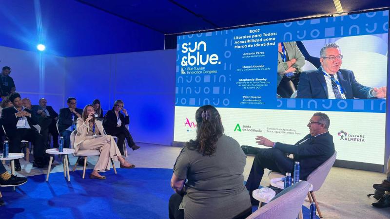 Toni Pérez defiende la accesibilidad universal como “una ventaja competitiva” que da “valor añadido” a los destinos turísticos