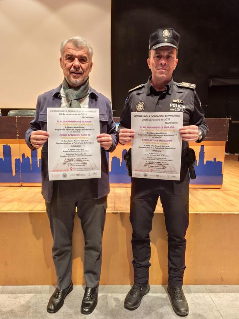 Benidorm acoge una jornada sobre las ‘Víctimas de la ocupación de las viviendas’ 