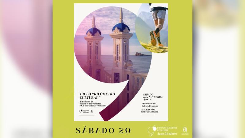 Benidorm acoge este sábado el ‘Kilómetro Cultural’ para mostrar algunos de sus lugares más emblemáticos