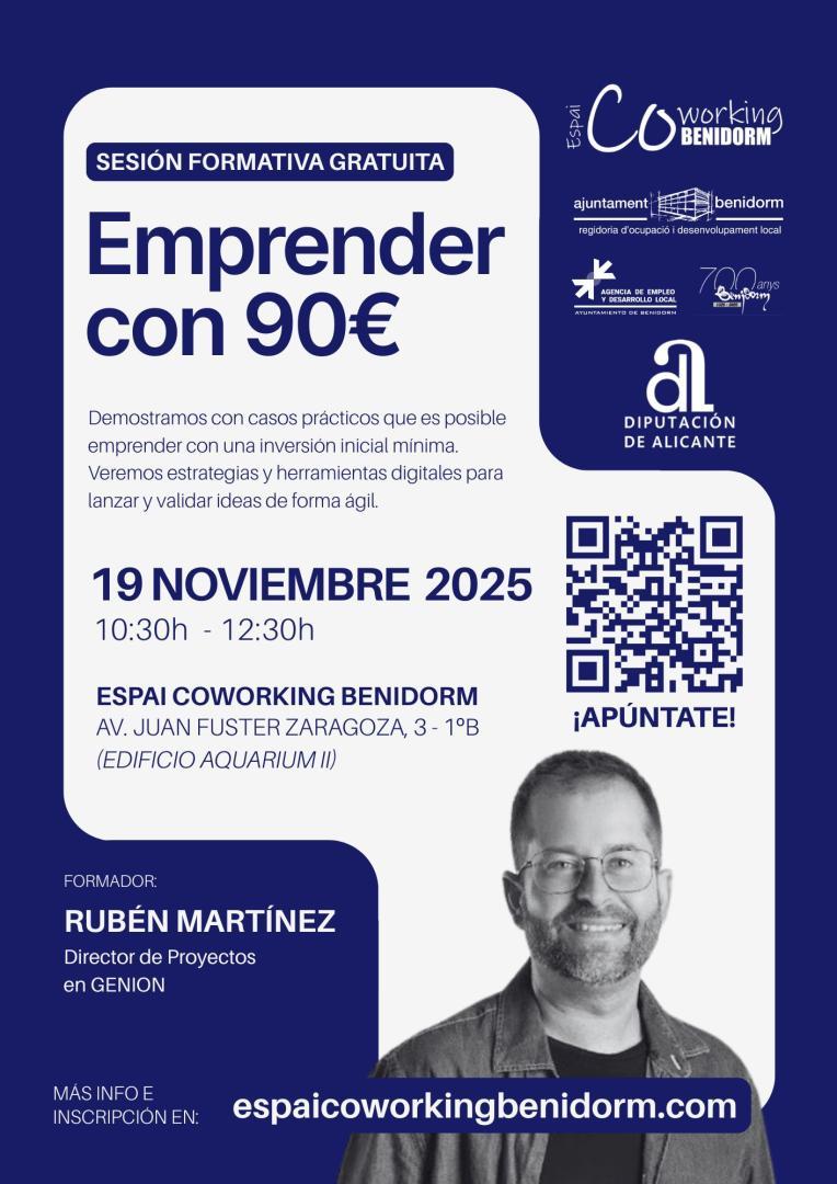 Jornada de formación ‘Emprender con 90€’ 