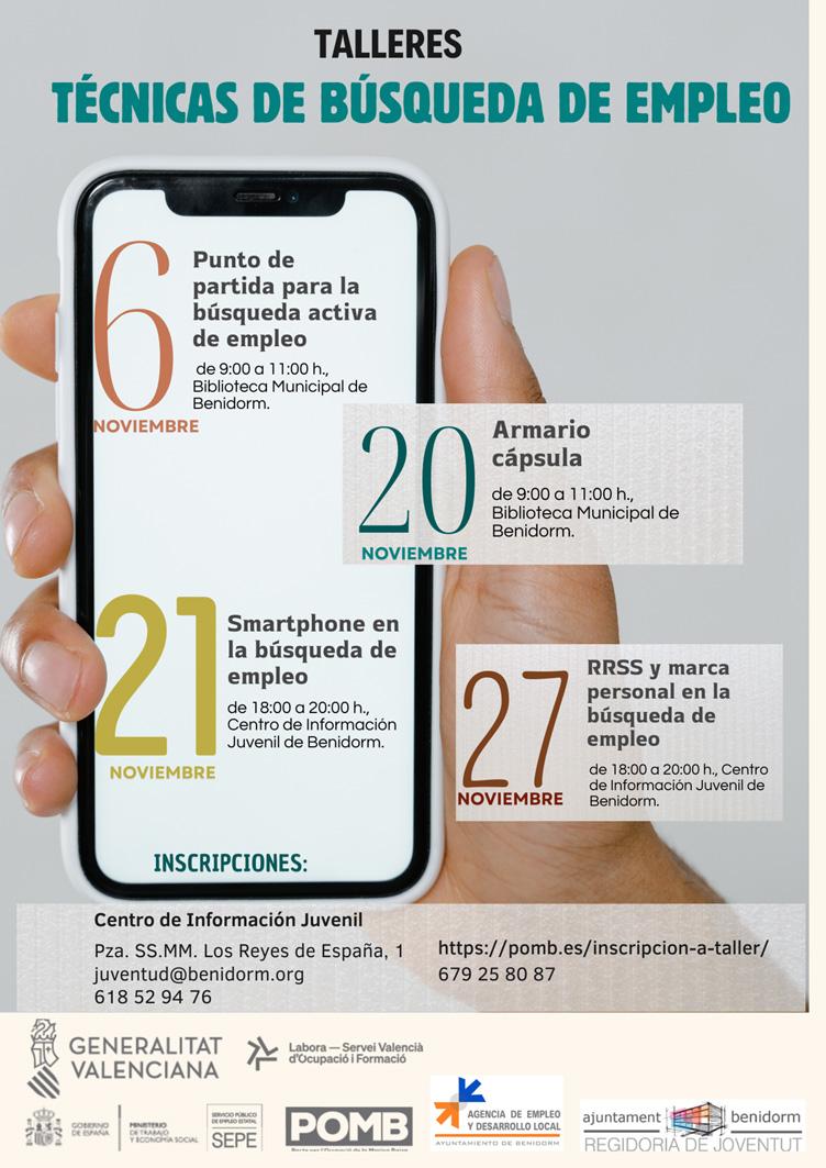 Talleres de Técnicas de Búsqueda de Empleo