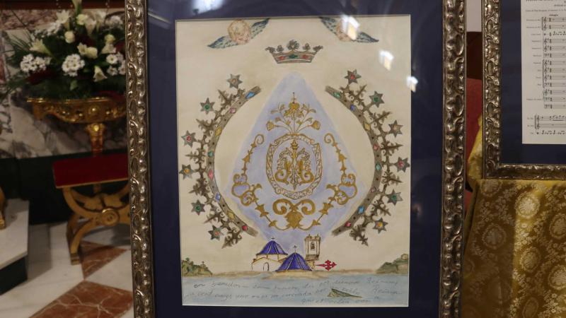 Benidorm inicia los actos del centenario de la Coronación de su patrona con el estreno del himno y el descubrimiento del cartel anunciador