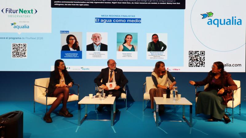 La gestión del agua en Benidorm, ejemplo de sostenibilidad turística en Fitur