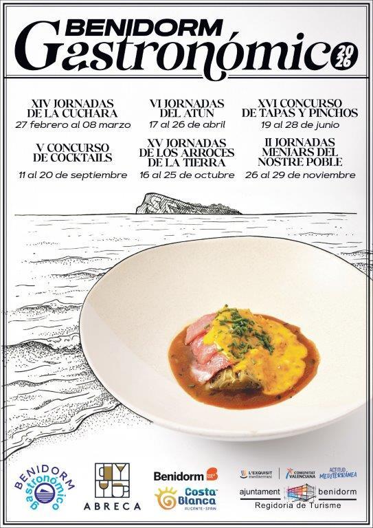 Cartel Benidorm Gastronómico 2026
